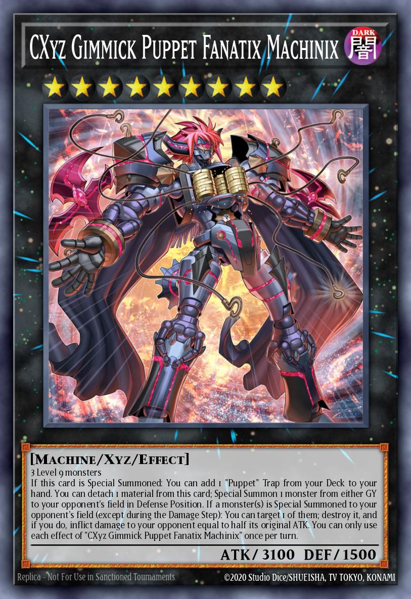 CXyz Gimmick Puppet Fanatix Makina